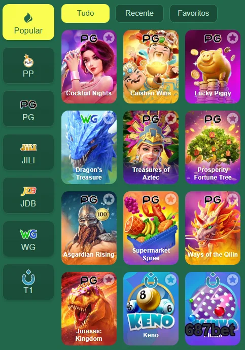 Acesso fácil ao cassino pelo aplicativo 687bet